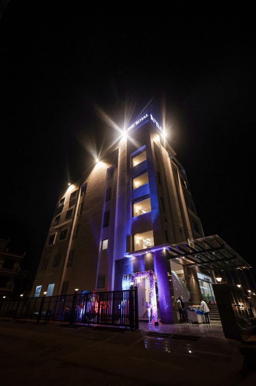 The Royal Legacy Hotel Architectural Night Elevation
